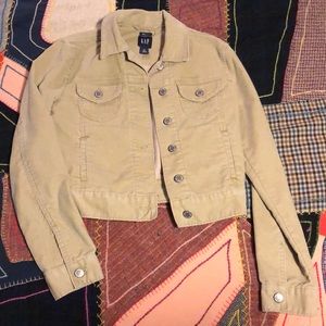 GAP Women’s Sz XS Corduroy Jean Jacket EUC